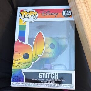 Disney Pop! Stitch Rainbow Vinyl Figure